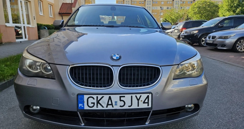 BMW Seria 5 cena 19900 przebieg: 359000, rok produkcji 2004 z Elbląg małe 121